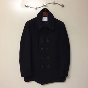 Men’s Fidelity Sportswear Wool Peacoat